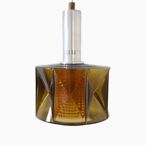 Scandinavian Pendant Lamp by Carl Fagerlund for Orrefors, 1960s