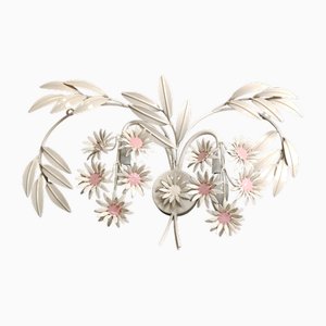Applique Murale Florale Vintage de Hans Kögl, 1970s