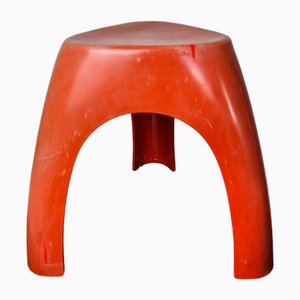 Tabouret Éléphant Rouge de Vilmer, Espagne, 1980s