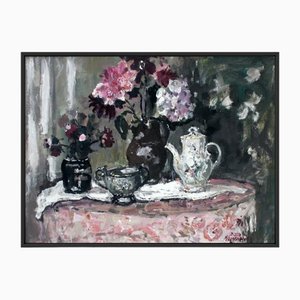 Magdalena Spasowicz, Bodegón, óleo sobre lienzo, 2009