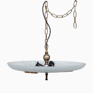 Mid-Century Pendant Light, 1970s