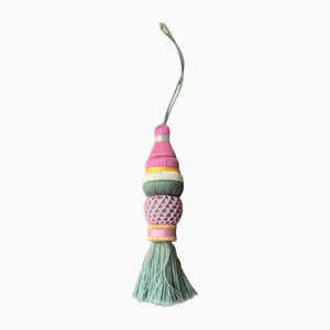 Pink and Green Tassel by Miho
