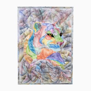 Alberto Magi, In the Wild Jungle, 2020, Mixed Media on Paper