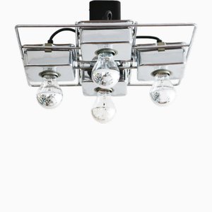 Space Age Cosack Ceiling Lamp Sputnik in Chrome, 1970s
