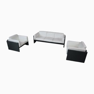 Simone Sofa Set by Dino Gavina and Maria Simoncini for Simon International, 1971, Set of 3