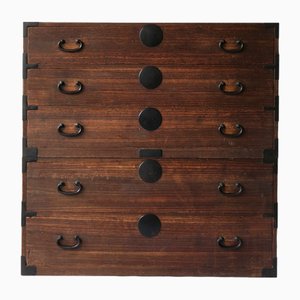 Japanischer Tansu Schubladenschrank, 1890er