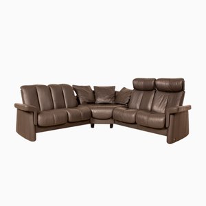 Black Legend Leather Corner Sofa from Stressless