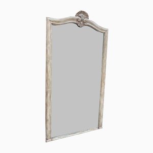 Arco francés grande de madera tallada y pintada
