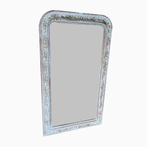Antique 19th Century French Carved Wood & Gesso Mirror