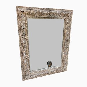 Antique French Painted Mirror