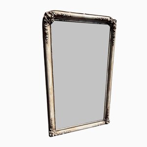 Large Antique 19th Century French Painted Mirror