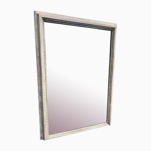 Espejo francés antiguo grande con marco