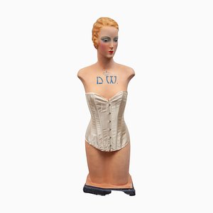Busto de maniquí Art Déco, 1930