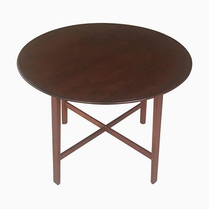 Table d'Appoint Art Déco Restaurée en Teck, Danemark, 1930s