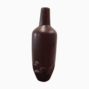 Art Deco Oxblood Glazed Vase by Jais Nielsen for Royal Copenhagen, 1920s