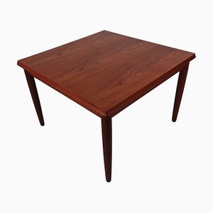 Tavolino da caffè completamente restaurato in teak, Danimarca, anni '50