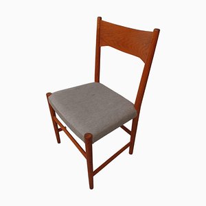 Danish City Hall Oak Dining Chair by Hans J. Wegner, 1940s