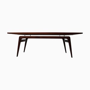 Table Basse en Teck Entièrement Restaurée attribuée à Arne Hovmand-Olsen, Danemark, 1960s