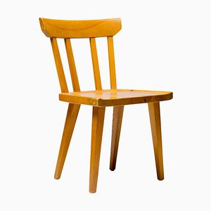 Pine Oregon Side Chairs by Roland Wilhelmsson, 1960, Set of 6
