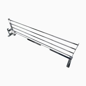 Bauhaus Art Deco Modernist Coat Rack in Chrome, 1930s