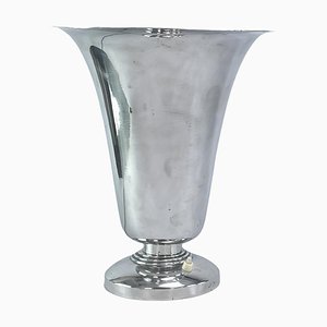 Art Deco Table Lamp in Aluminum, 1930s