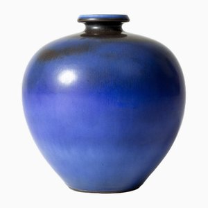 Vaso in gres di Berndt Friberg per Gustavsberg, anni '50