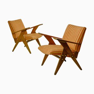 Fauteuils Mid-Century Modernes par Zanine Caldas, 1960s, Set de 2