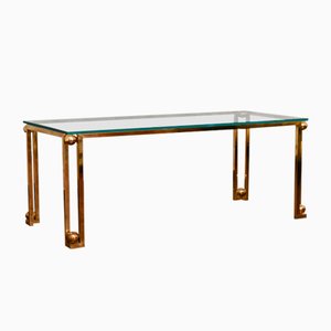 Pallino Esstisch mit Messingrahmen