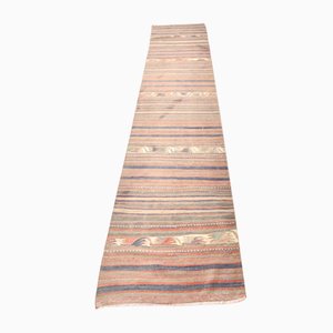 Tappeto Kilim Runner vintage in lana