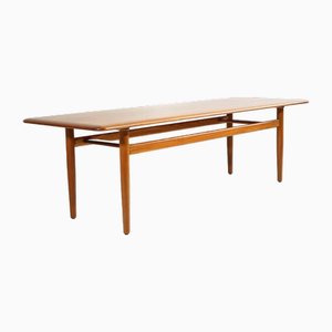 Table Basse Mid-Century en Teck par Kurt Østervig pour Jason Møbler, 1960s