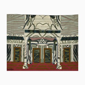 Pink Tapestry by Nanda Vigo, 1992