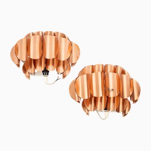 Swedish V149 Sconces attributed to Thorsten Orrling for Hans-Agne Jakobsson Ab Markaryd, 1960s, Set of 2