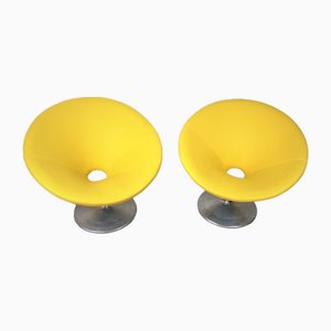 Set of Parabola Lounge Chairs, 1970s