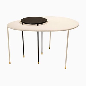 Kangaroo Couchtische von Mathieu Matégot, 2er Set