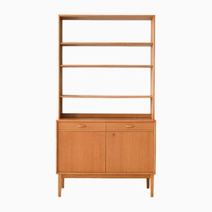 Vintage Oak Bookcase, 1960s