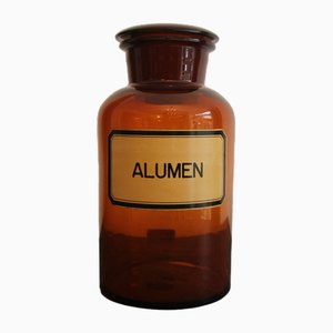 Frasco de farmacia alemán de principios del siglo XX, años 20