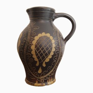 Vase Pichet Vintage en Grès, Allemagne, 1920s