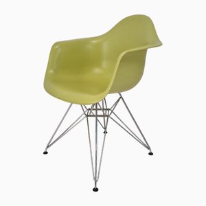 Green Eames Dar Armchairs by Charles & Ray Eames for Vitra, 2004, Set of 8