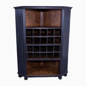 Pine Eckschrank Weinregal