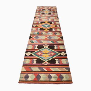 Tapis Kilim Vintage en Laine