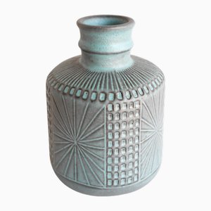 Mid-Century Scandinavian Modern Art Design Pottery Vase by Mari Simmulson for Upsala Ekeby, Sweden, 1970s