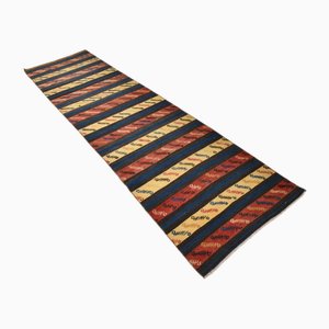 Vintage Handmade Runner Kilim Rug in Wool