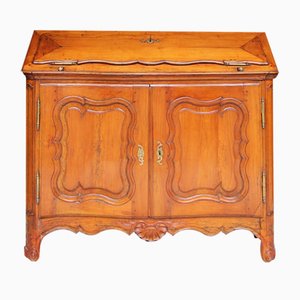 Secrétaire Baroque en Merisier, France, Fin du 18ème Siècle