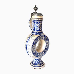 Ringkrug Beer Mug, Germany, Westerwald, 1850s