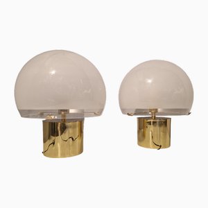 Lampada da tavolo piccola in porcino di Luigi Caccia Dominioni per Azucena, anni '90