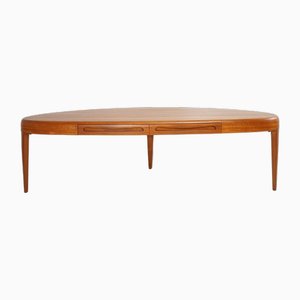 Mesa de centro Capri de Johannes Andersen para Trensums, Denmark, años 60