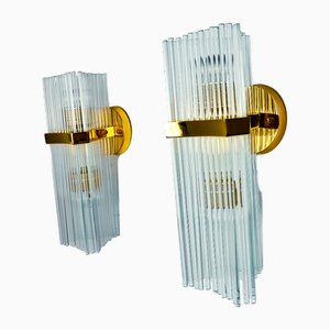 Wandlampen von Sciolari für Lightolier, Italien, 1970er, 2er Set