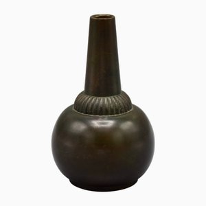 Bronze Vase from Gab, Sweden, 1930s