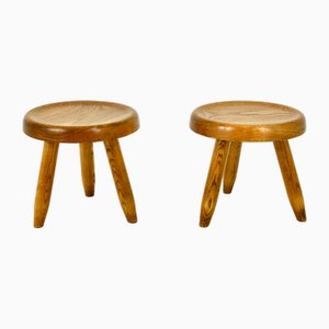 Set of Berger Stools attributed to Charlotte Perriand, 1950s