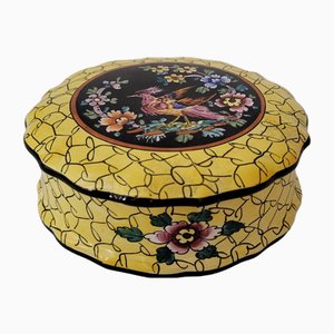 Earthenware Candy Box from Clamecy Roger Colas, 1950s